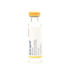 ACTRAPID 100 IU/ML – 10ml