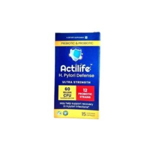Actilife H.Pylori Defense Caps 15's